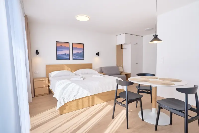 Izba Altitude Studio 2655  Gerlach v Tatra Suites Holding, s.r.o. – Manželská posteľ